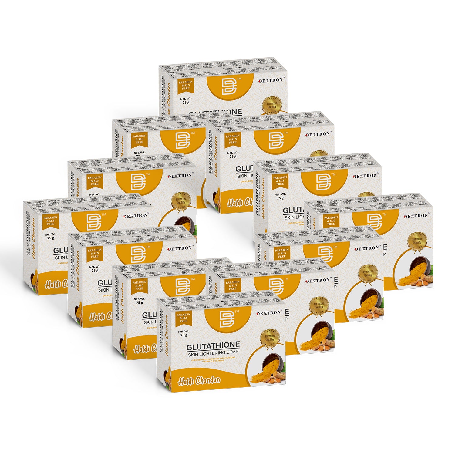 Dextron's Haldi Chandan Glutathione Skin Lightening Soap