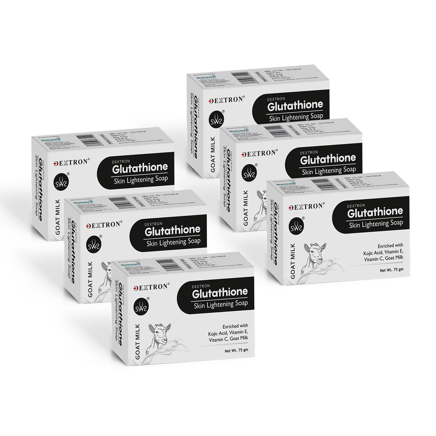 Dextron Soap on Clean Towel – Product placed with spa-like background.