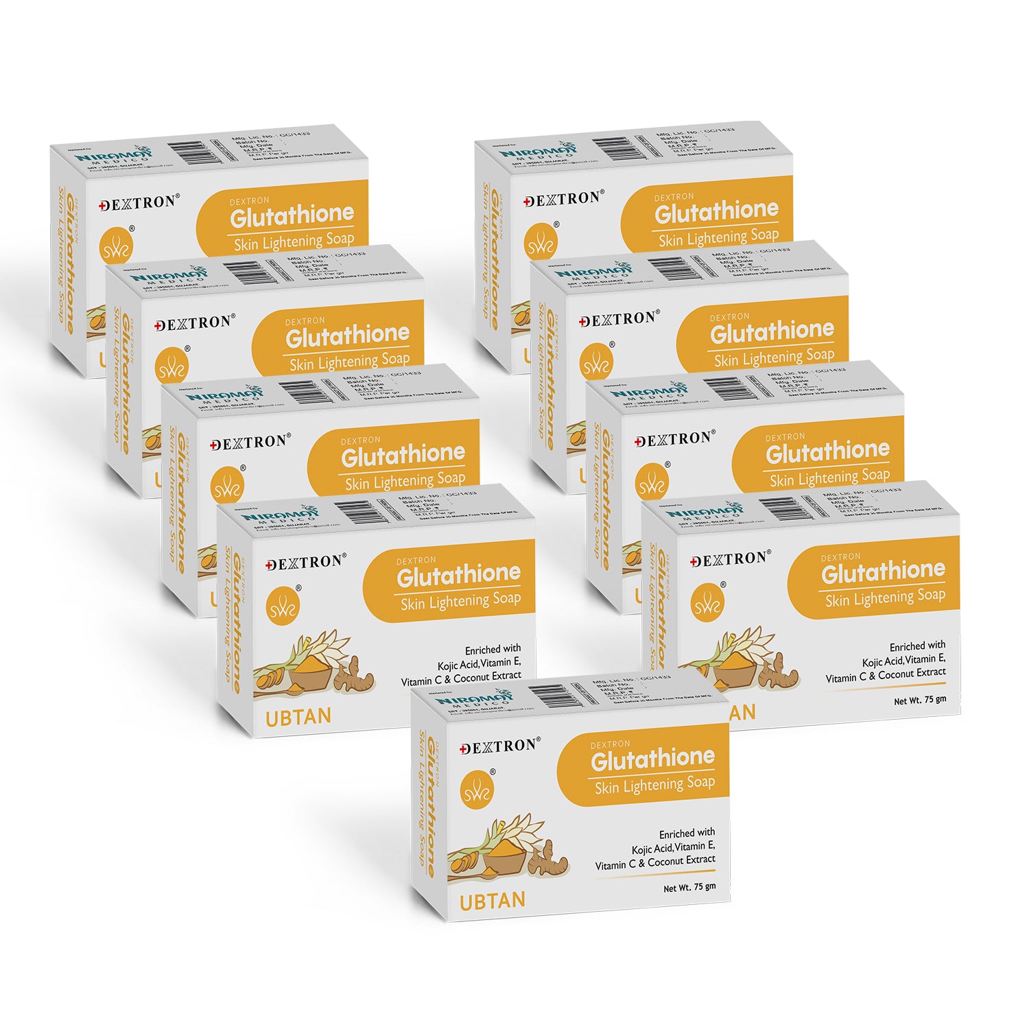 Gluthione skin lightening ubtan soap