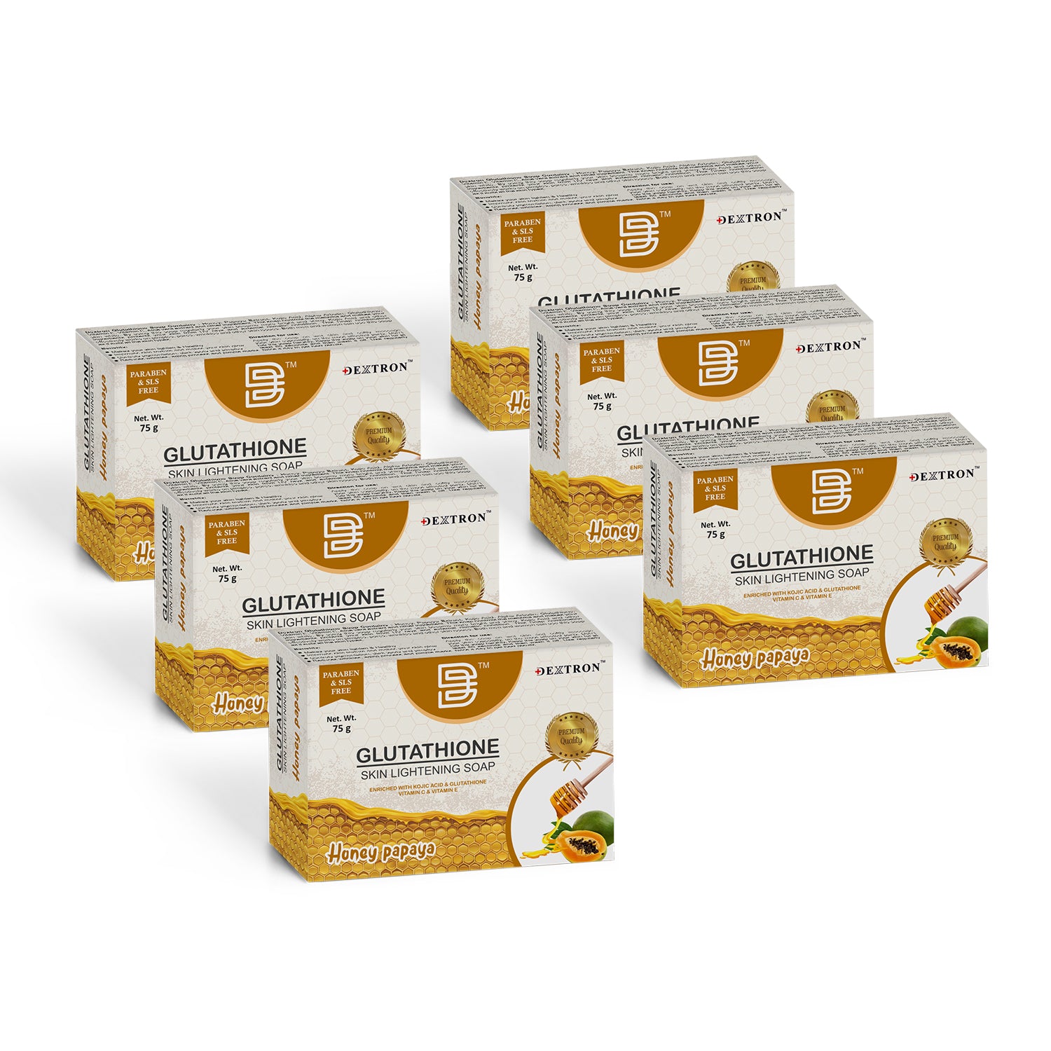 Honey Papaya Skin whitening Soap