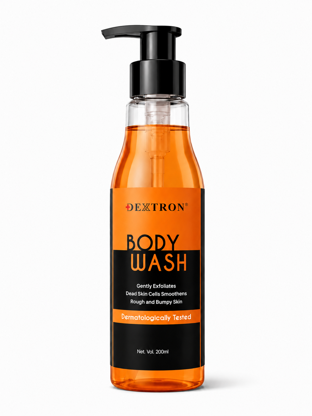 DEXTRON Body Wash | Smoothens Rough & Bumpy Skin | Deep Cleansing Formula | Dermatologically Tested | 200ml