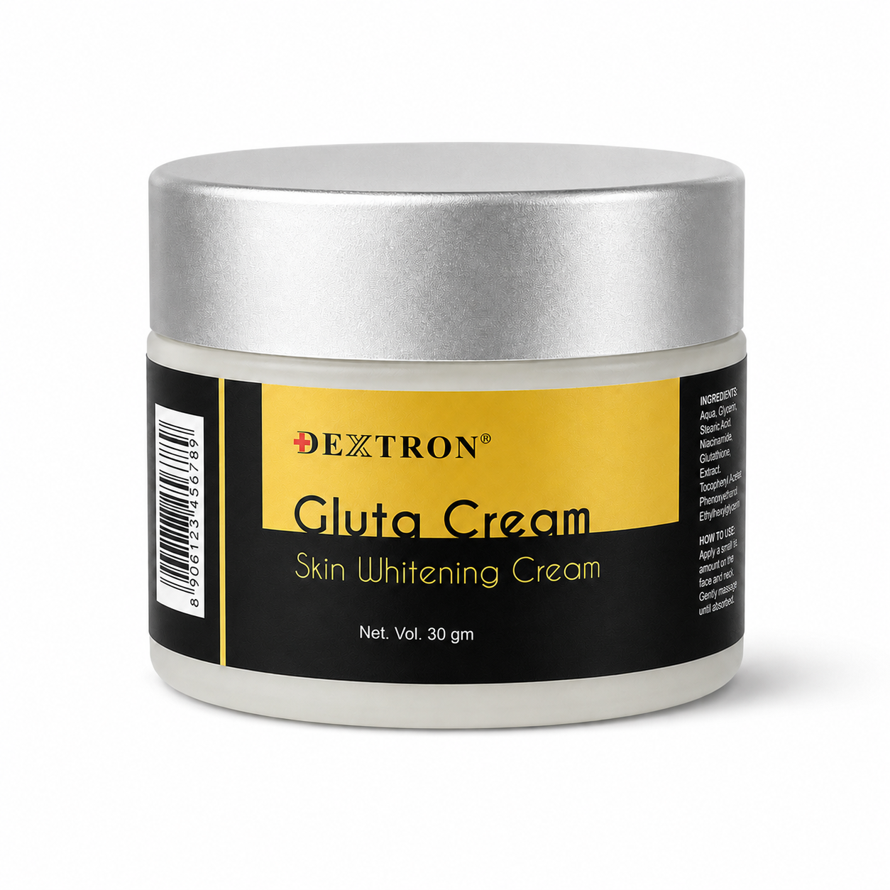 DEXTRON Gluta Cream | Brightening & Pigmentation Reduction Cream | Smooth & Even Skin Tone | 30gm