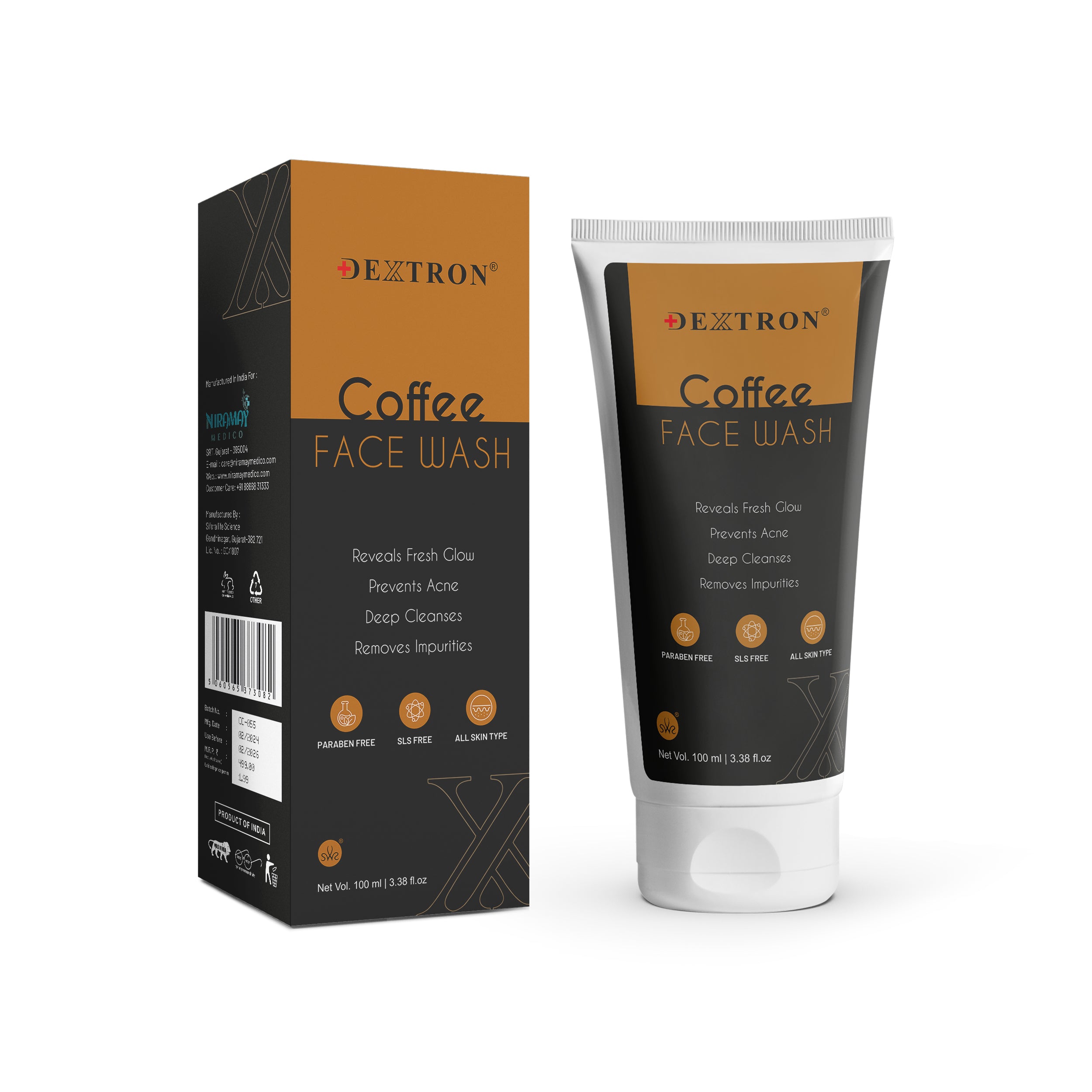 Coffee Face Wash for Dry Skin